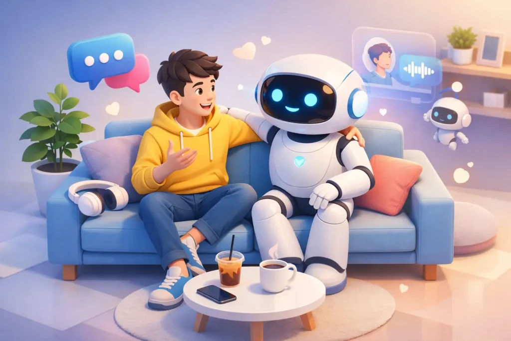 AI 친구 챗봇, 진짜 친구처럼 남는 차이