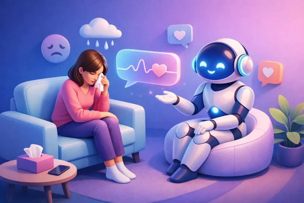 AI para desahogarte sin juicio: ¿de verdad ayuda?