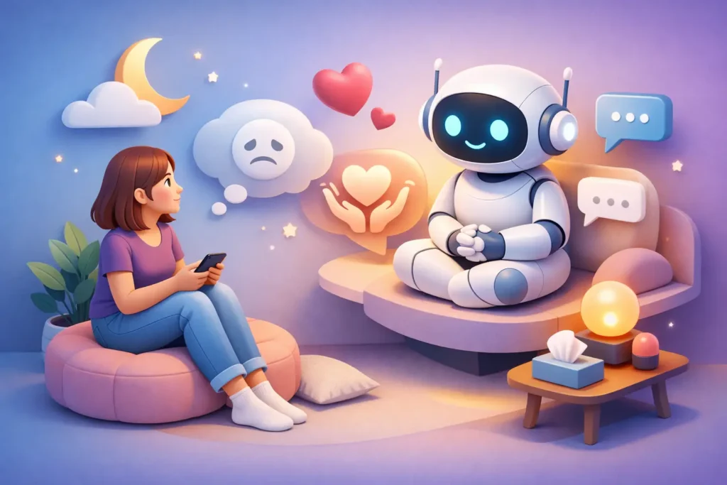 Chatbots para apoyo emocional: qué esperar