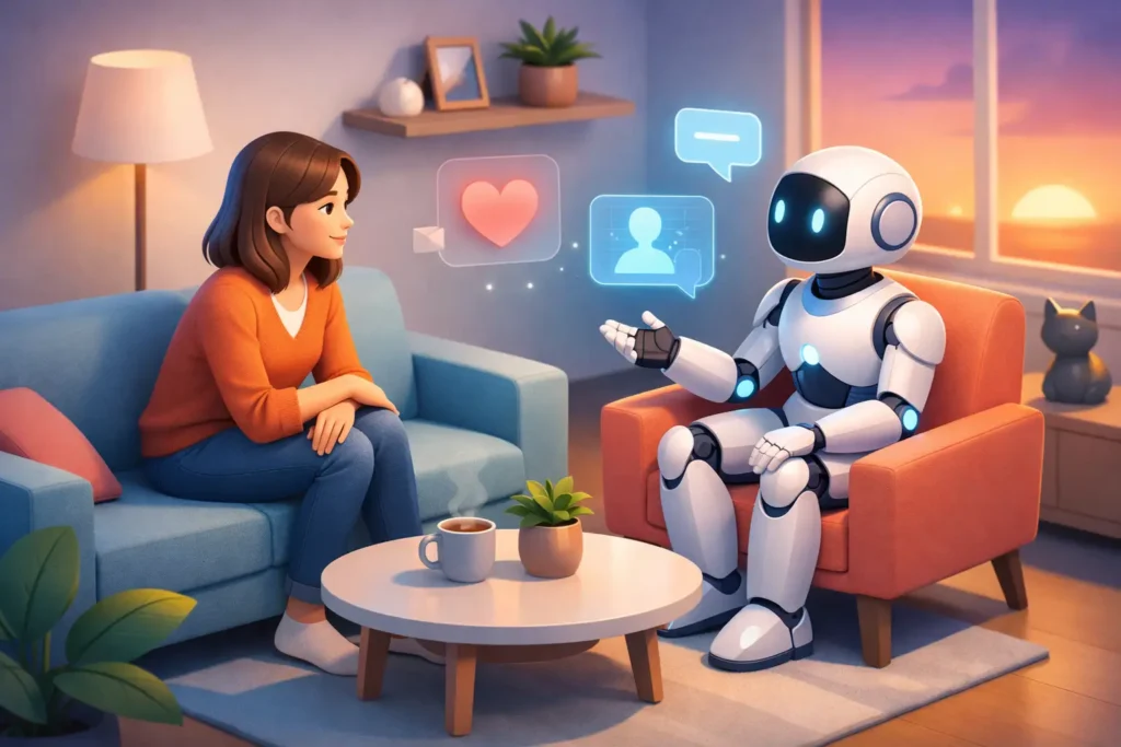 Compañero virtual para la soledad: qué aporta