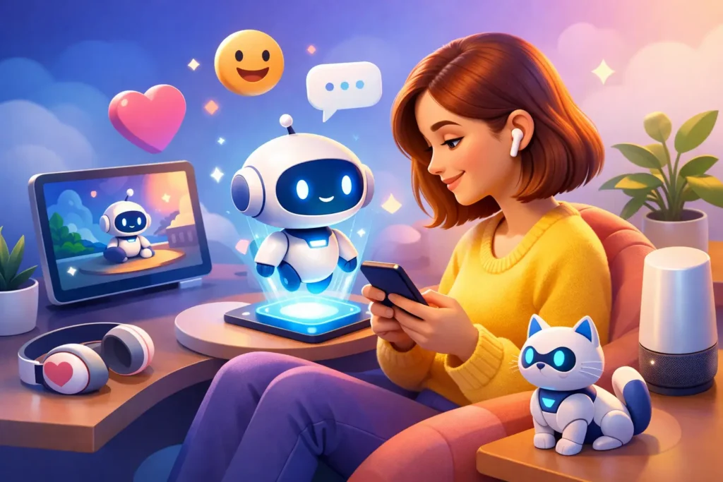 Mejores apps de compañía emocional en 2026