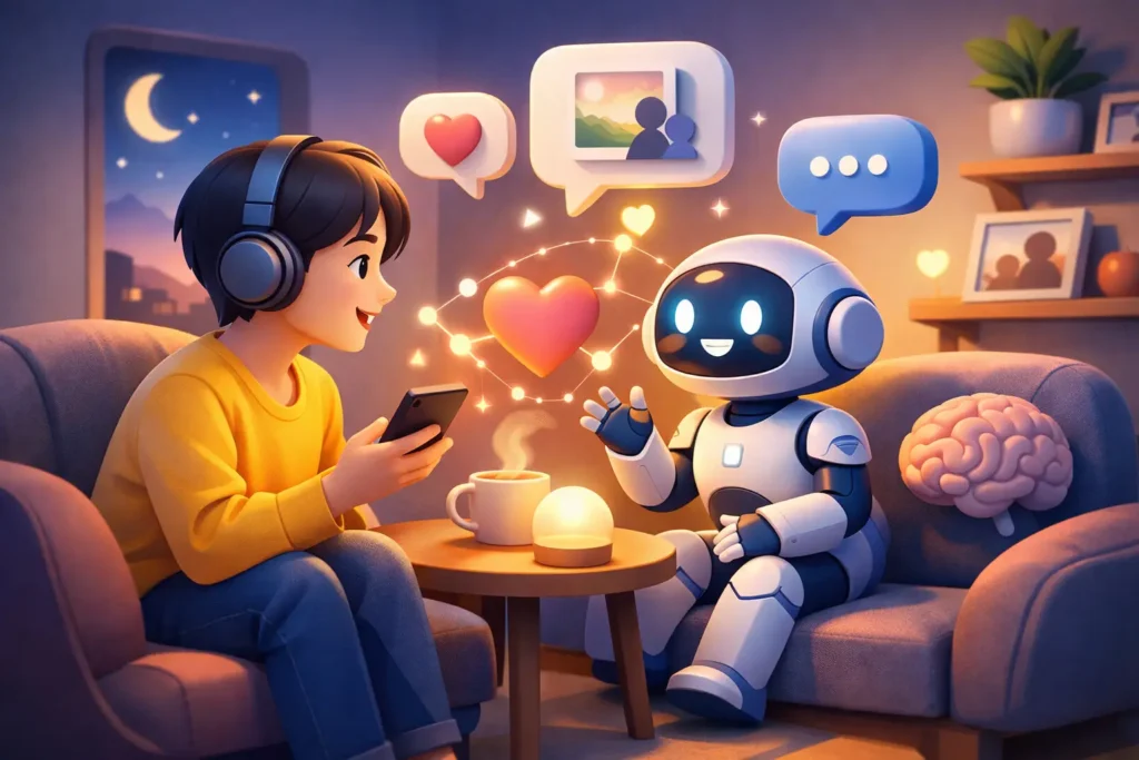 AI 친구와 대화하면 외로움 줄까? 기억과 공감이 만드는 변화