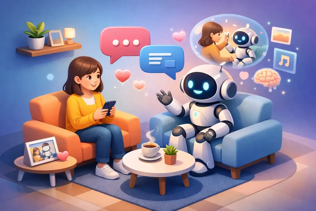 AI 친구는 왜 인기일까? 사람들이 기억해주는 대화가 마음에 남는 5가지 이유