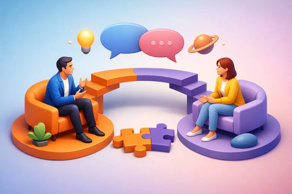 Cómo iniciar conversaciones profundas sin forzar