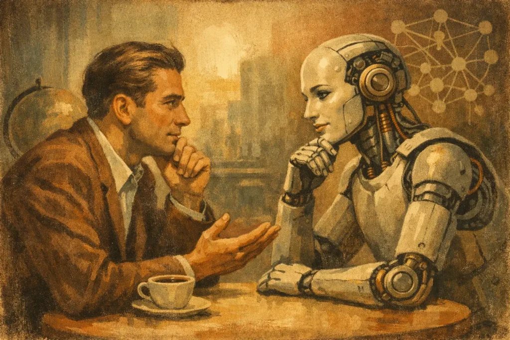 Conversas profundas com inteligência artificial