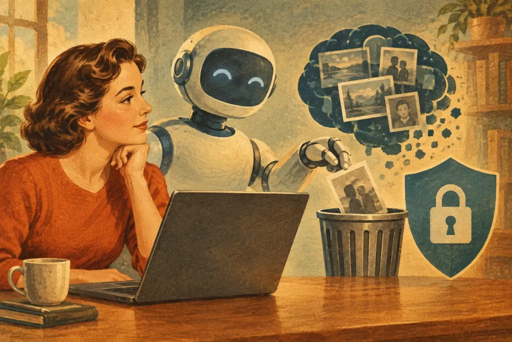 AI の 記憶は 削除できる？会話とプライバシーを守る確認ポイント